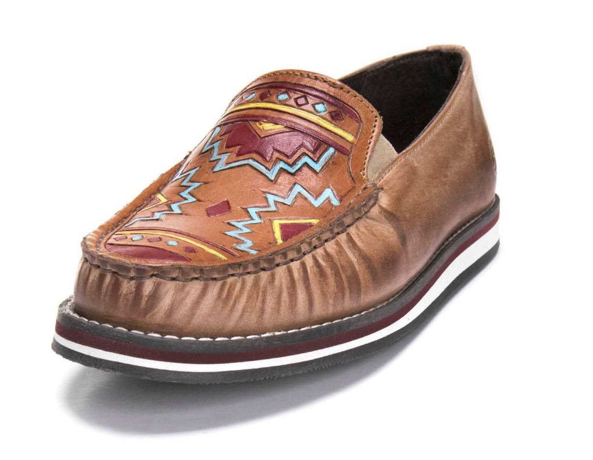 Women’s Roper Pocahontas-Tan Moccasin Shoe