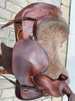 Used American Handmade Sam L. Lowy 16" Western Trail/Ranch Saddle