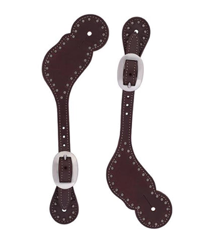 Weaver Leather Working Tack Spur Straps with Spots