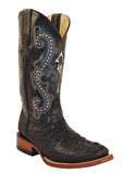 Ladies Ferrini Print Caiman S-Toe Boots