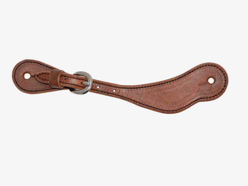 Youth Wildfire Saddlery Brown Harness Cowboy Spur Straps