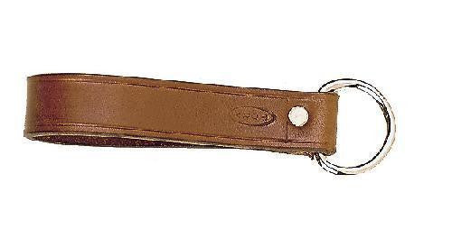 Tory Leather Girth Loop With Solid Brass Loop